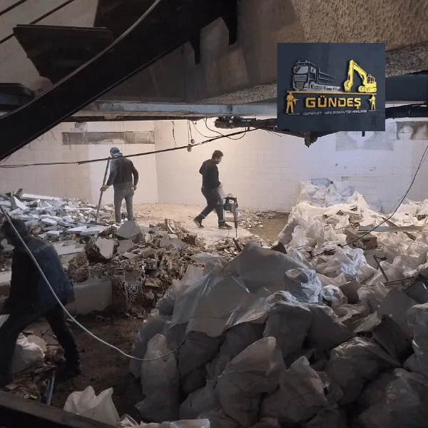 Pendik kırım yıkım hizmeti - Mini Ekskavatör Kepçe Kiralık